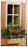 34" Window Box  Cedar Planters