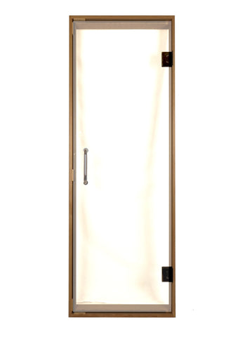 2' x 6' Clear All Glass Tempered Sauna Door