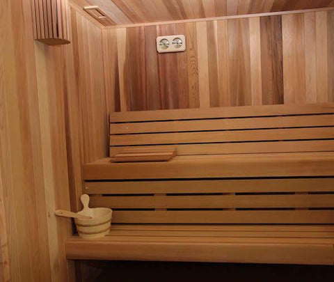 4 x 4 x 7 Baltic Leisure Gold Series Pre-cut Sauna Package