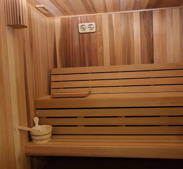 6 x 8 x 7 Baltic Leisure Gold Series Pre-cut Sauna Package