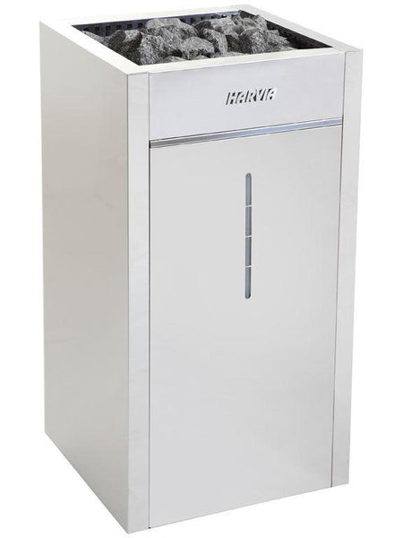 Harvia Virta Combi Steel 10.5KW, 240V Sauna Heater Package w/Control & Sauna Stones
