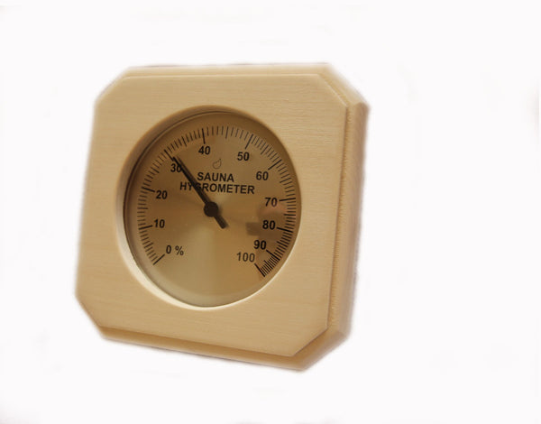 Sauna Deluxe Wood Hygrometer PS