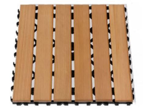 Cedar Floor Squares