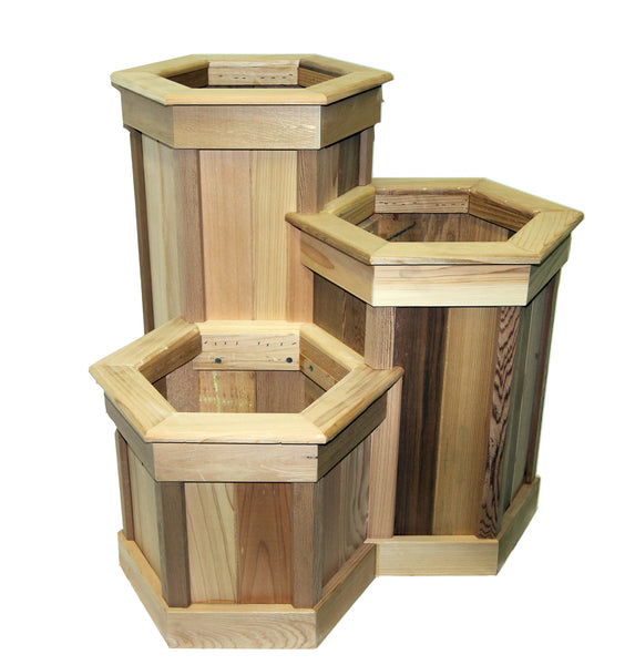 Tri-Level Hexagon Planter