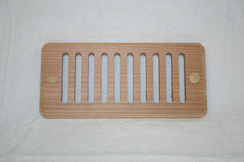 Cedar Sauna Vent Grill