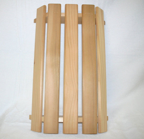 Cedar Sauna Corner Lampshade
