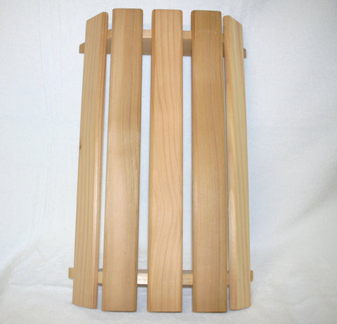 Cedar Sauna Corner Lampshade
