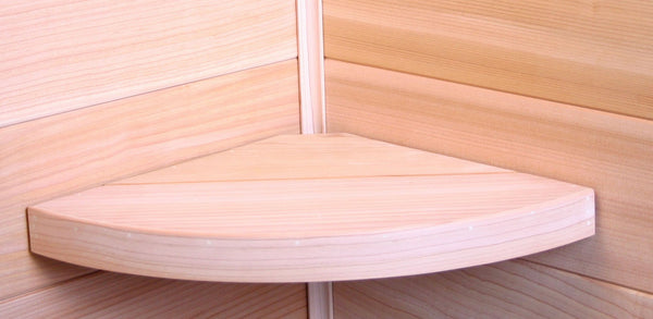 Corner Sauna Shelf